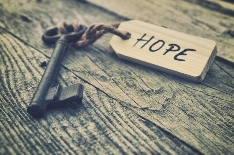 Hope lies in us