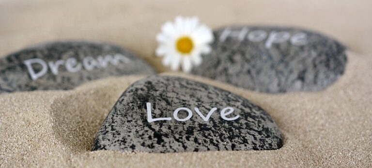 LOVE IS HOPE and HOPE IS LOVE
