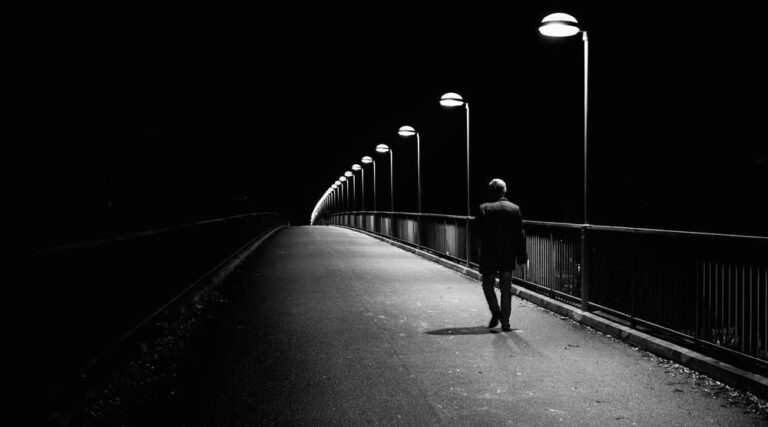 On the dark roads of life