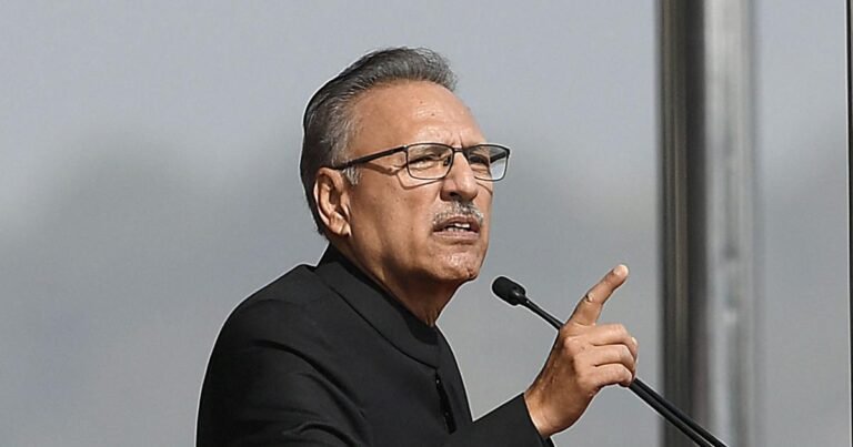 The proposal of Pakistan President Arif Alvi to hold national elections